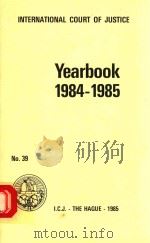 YEARBOOK 1984-1985   1985  PDF电子版封面     