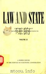 LAW AND STATE VOLUME 21（1980 PDF版）