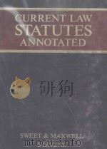 CURRENT LAW STATUTES ANNOTATED（1984 PDF版）