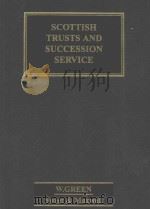 SCOTTISH TRUSTS AND SUCCESSION SERVICE   1999  PDF电子版封面     