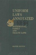 UNIFORM LAWS ANNOTATED（1979 PDF版）