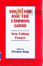 Socialism And The Common Good New Fabian Essays（1996 PDF版）