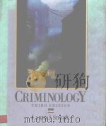 CRIMINOLOGY THIRD EDITION（1989 PDF版）