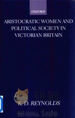 Aristocratic Women And Political Society In Victorian Britain（1998 PDF版）