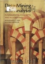 data mining and analysis foundations and algorithms     PDF电子版封面     