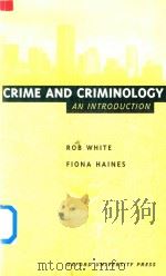 Crime and Criminology An Introduction（1996 PDF版）