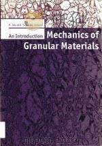 Mechanics of granular materials an introduction（1999 PDF版）