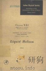 LIQUID HELIUM（1963 PDF版）