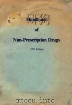 HANDBOOK OF NON PRESCRIPTION DRUGS   1971  PDF电子版封面     