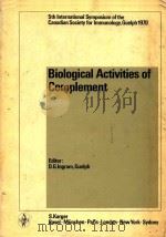 BIOLOGICAL ACTIVITIES OF COMPLEMENT（1972 PDF版）