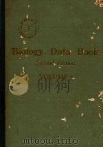 BIOLOGY DATA BOOK SECOND EDITION VOLUME 1（1972 PDF版）