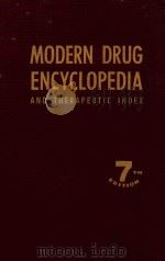 MODERN DRUG ENCYCLOPEDIA AND THERAPEUTIC INDEX（1958 PDF版）