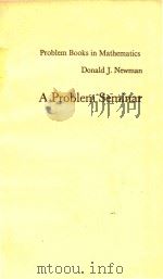 A PROBLEM SEMINAR（1982 PDF版）