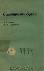 CONTEMPORARY OPTICS   1978  PDF电子版封面  0306310295  A.K.GHATAK AND K.THYAGARAJAN 