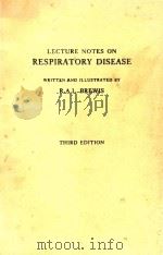 LECTURE NOTES ON RESPIRATORY DISEASE THIRD EDITION（1985 PDF版）