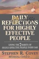 DAILY REFLECTIONS FOR HIGHLY EFFECTIVE PEOPLE（1994 PDF版）