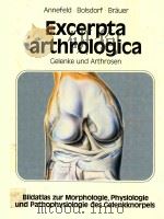 EXCERPTA ARTHROLOGICA   1983  PDF电子版封面     