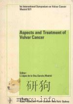 ASPECTS AND TREATMENT OF VULVA %CANCER   1972  PDF电子版封面    L.LOPEZ 