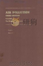 AIR POLLUTION THIRD EDITION VOLUME II   1977  PDF电子版封面  0126666024  ARTHUR C.STERN 