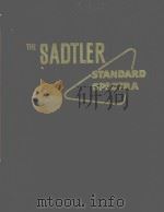 THE SANDTLER STANDARD SPECTRA   1968  PDF电子版封面    INTRA COMPANY 