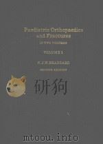 PAEDIATRIC ORTHOPAEDICS AND FRACTURES VOLUME 1（1979 PDF版）