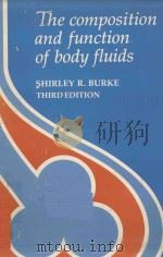 THECOMPOSITION AND FUNCTION OF BODY FLUIDS THIRD EDITION（1980 PDF版）