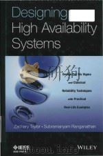 designing high availability systems design for six sigma and classical reliability techniques with p     PDF电子版封面     