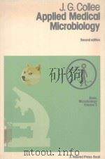 APPLIED MEDCIAL MICROBIOLOGY VOLUME 3 SECOND EDITION（1981 PDF版）