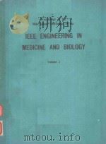 IEEE ENGINEERING IN MEDICINE AND BIOLOGY VOLUME 3（1988 PDF版）