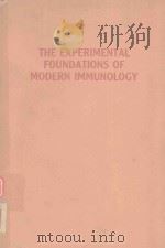THE EXPERIMENTAL FOUNDATIONS OF MODERN IMMUNOLOGY FOURTH EDITION（1991 PDF版）
