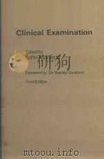 CLINICAL EXAMINATION THIRD EDITION（1973 PDF版）