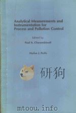 analytical measurements and instrumentation for process and pollution control P496     PDF电子版封面     