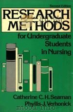 RESEARCH METHODS FOR UNDERGRADUATE STUDENTS IN NURSING（1982 PDF版）