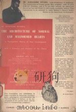 THE ARCHITECTURE OF NORMAL AND MALFORMED HEARTS（1951 PDF版）