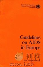 GUIDELINES ON AIDS IN EUROPE（1986 PDF版）