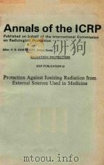 ANNALS OF THE ICRP   1982  PDF电子版封面  008029779X  F.D.SOWBY 
