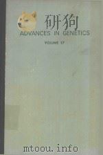 ADVANCES IN GENETICS VOLUME 17   1973  PDF电子版封面    E.W.CASPARI 