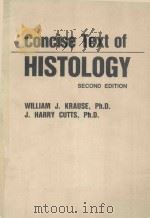 CONCISE TEXT OF HISTOLOGY SECOND EDITION   1986  PDF电子版封面  068304785X   
