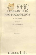 RESEARCH IN PROTOZOOLOGY IN FOUR VOLUMES VOLUME 1   1967  PDF电子版封面    TZE TUAN CHEN 