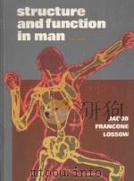 STRUCTURE AND FUNDTION IN MAN FIFTH EDITION   1982  PDF电子版封面  0721650945  STANLEY W.JACOB 