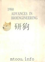 1980 ADVANCES IN BIOENGINEERING   1980  PDF电子版封面    VAN C.MOW 