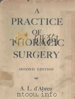A PRACTICE OF THORACIC SURGERY（1958 PDF版）