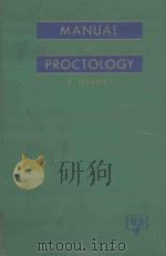 MANUAL OF PROCTOLOGY（1954 PDF版）