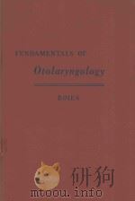 FUNDAMENTALS OF OTOLARYNGOLOGY SECOND EDITION（1954 PDF版）