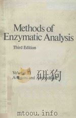 METHODS OF ENZYMATIC ANALYSIS THRID EDITION VOLUME XI   1986  PDF电子版封面  0895732424  RENE F.MASSEYEFF 