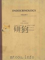 ENDOCRINOLOGY VOLUME 1   1979  PDF电子版封面  0808911147   