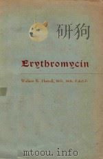 ERYTHROMYCIN   1955  PDF电子版封面     