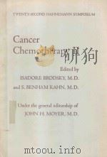 CANCER CHEMOTHERAPY II（1972 PDF版）