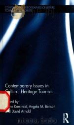 contemporary issues in cuitural heritage tourism     PDF电子版封面     