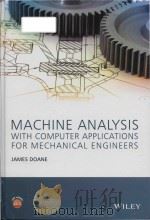 machine analysis with computer applications for mechanical engineers     PDF电子版封面     
